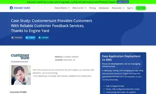 Preview of the CustomerSure Case Study