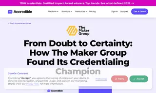 Preview of the The Maker Group Case Study