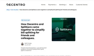 Preview of the Splitkaro Case Study
