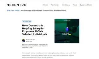 Preview of the SalarySe Case Study