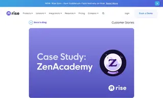 Preview of the ZenAcademy Case Study