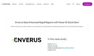 Preview of the Enverus Case Study