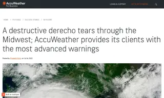 Preview of the Leading Weather Service Provider Case Study