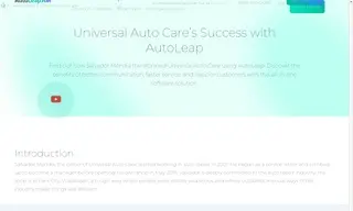 Preview of the Universal Auto Care Case Study