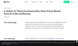 Preview of the Leading Brand Search Case Study