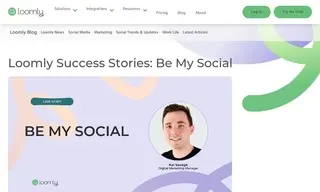 Preview of the Be My Social Case Study
