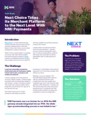 Preview of the Next Choice Case Study