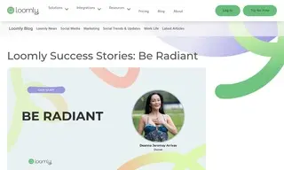 Preview of the Be Radiant Case Study