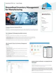 Preview of the Synertech PM Case Study