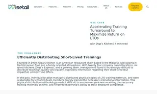 Preview of the Olga’s Kitchen Case Study