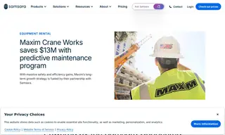 Preview of the Maxim Crane Works Case Study