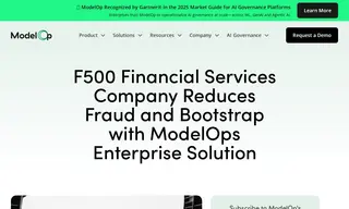 Preview of the F500 Financial Services Company Case Study
