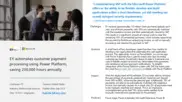 Preview of the Ernst & Young Case Study