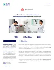 Preview of the Ajinomoto Agro Solutions Case Study