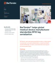 Preview of the Global Medical Device Manufacturer Case Study