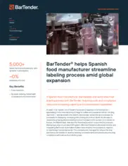 Preview of the Spanish Food Manufacturer Case Study