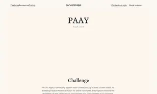 Preview of the PAAY Case Study