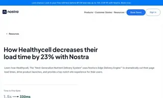 Preview of the Healthycell Case Study