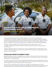 Preview of the Hillsborough County Sheriff’s Office Case Study
