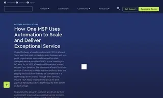Preview of the eGuard Tech Services Case Study