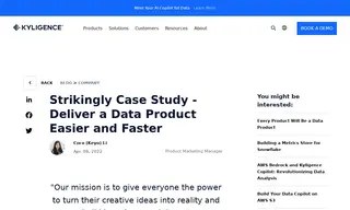 Preview of the Strikingly Case Study