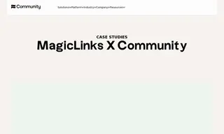 Preview of the MagicLinks Case Study