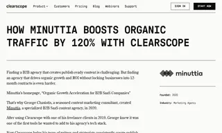 Preview of the Minuttia Case Study