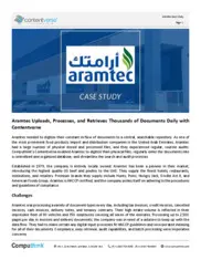 Preview of the Aramtec Case Study