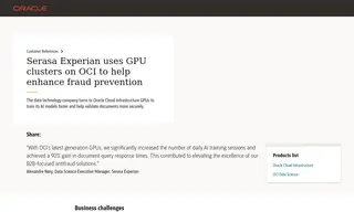 Preview of the Serasa Experian Case Study