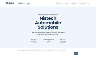 Preview of the Nistech Automobile Solutions Case Study