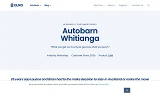 Preview of the Autobarn Whitianga Case Study