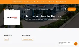 Preview of the Herrmann Ultraschalltechnik Case Study