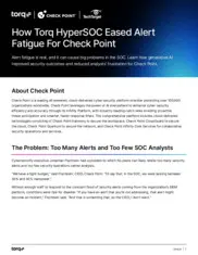 Preview of the Check Point Case Study