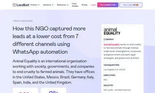 Preview of the Animal Equality Case Study