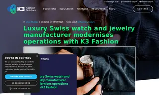 Preview of the Luxury Swiss Watch and Jewelry Manufacturer Case Study