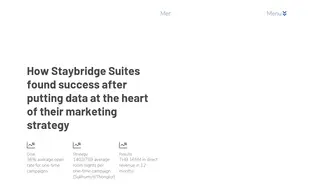 Preview of the Staybridge Suites Case Study