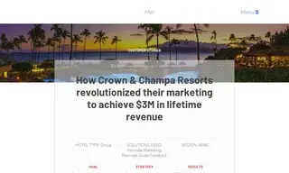 Preview of the Crown & Champa Resorts Case Study