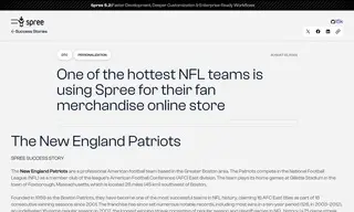 Preview of the New England Patriots Case Study