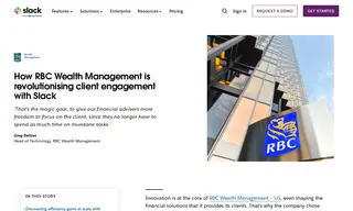 Preview of the RBC Wealth Management Case Study
