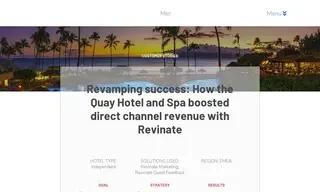 Preview of the The Quay Hotel and Spa Case Study
