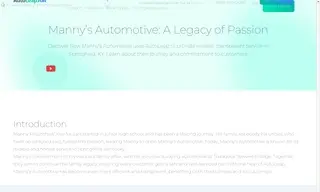 Preview of the Manny’s Automotive Case Study