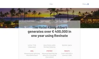 Preview of the Hotel König Albert Case Study
