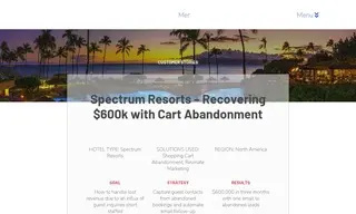 Preview of the Spectrum Resorts Case Study