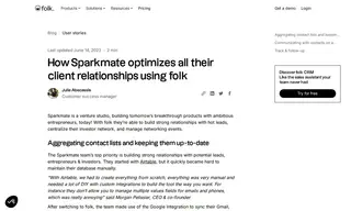 Preview of the Sparkmate Case Study