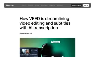 Preview of the Veed Case Study