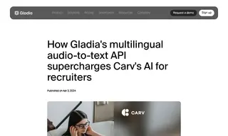 Preview of the Carv Case Study