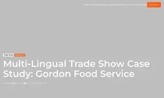 Preview of the Gordon Food Service Case Study