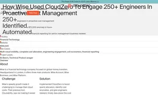 Preview of the Wise Case Study