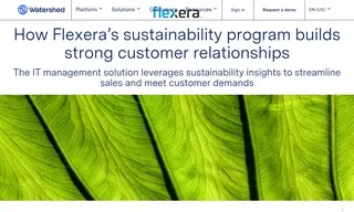 Preview of the Flexera Case Study