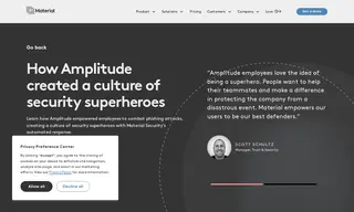 Preview of the Amplitude Case Study